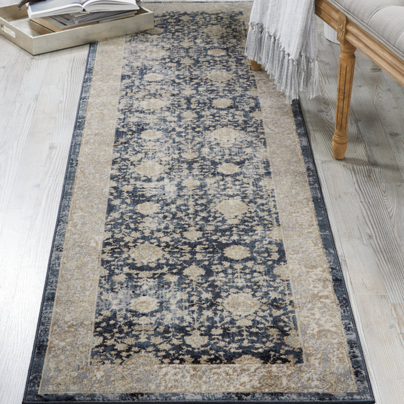 Beckner Oriental Area Rug, Runner 66 x 231cm