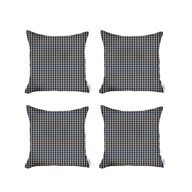 Housse de coussin carrée, Bleu