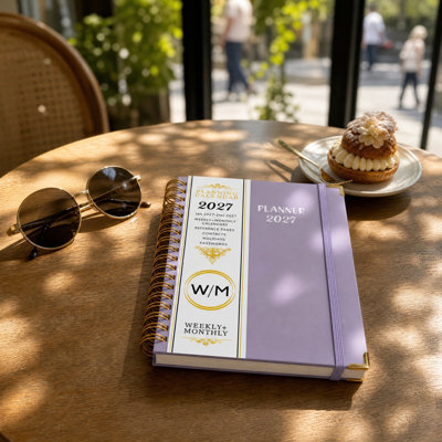 A Book English Schedule A5 Plan Book With Separating Pages Plan Notebook Coil Book