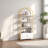 Bookshelf With Door, Tall Bookcase With Storage Cabinet Shelf-226046328