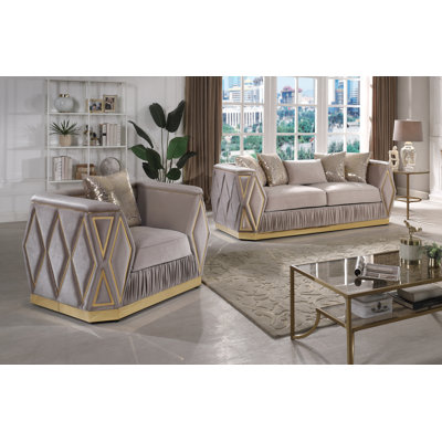 # 8725 Canapé + chaise Kibali