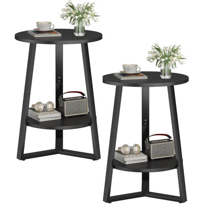 Round 2-Tier Set Of 2 Elonso
