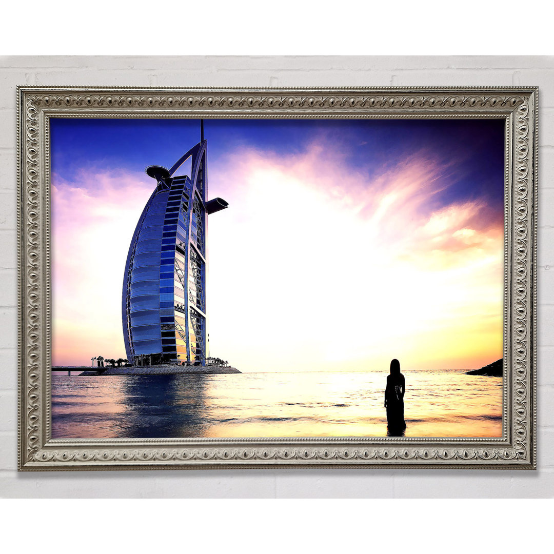 Burj Al Arab Dubai - Einzelne Bilderrahmen Kunstdrucke