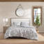 Ensemble de housse de couette réversible à motif floral Stone Cottage-106910181-106910180