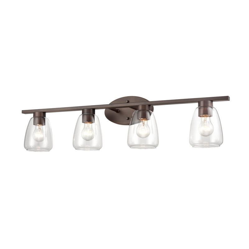 Ikard 4 - Light Dimmable Vanity Light, Rubbed Bronze