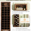 30-pair Shoe Cabinet In Rustic Brown For A Stylish Nursery With 30 Tidy Craft Room
