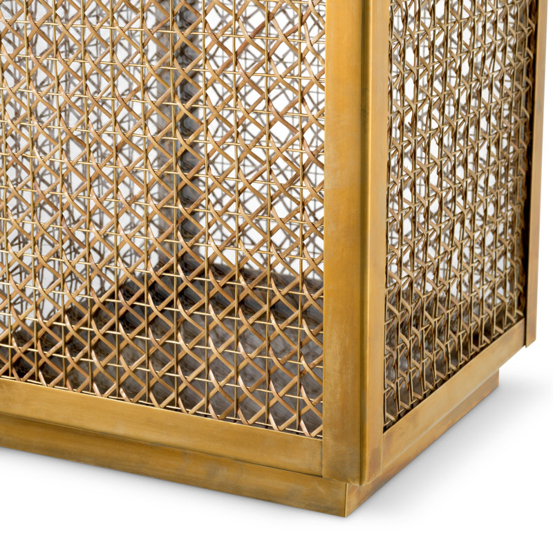Cairo Hurricane Candle Holder, 15.94" H x 10.04" W x 10.04" D