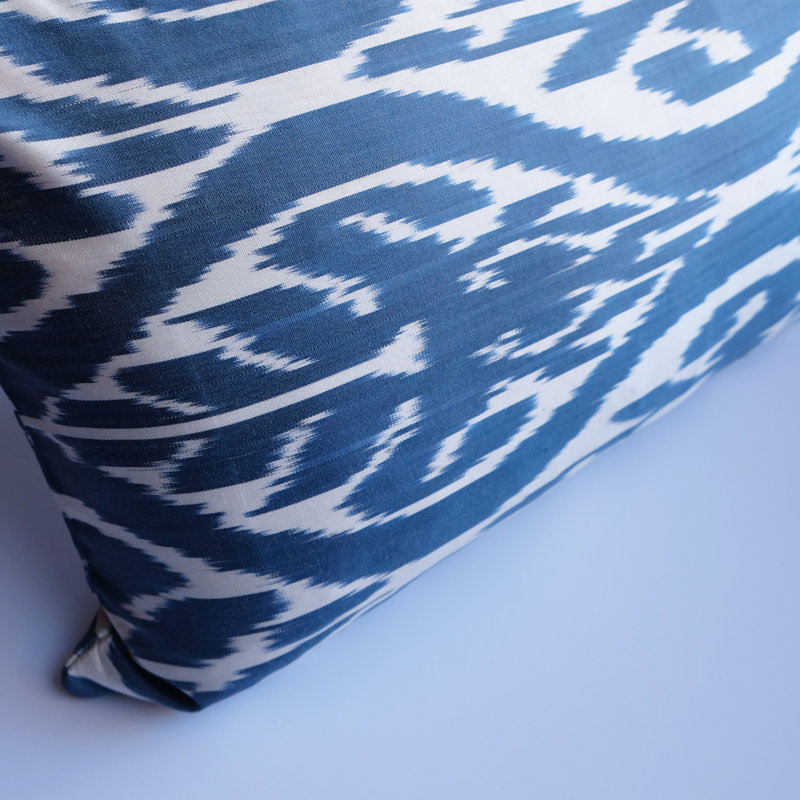 Egil Silk Lumbar Pillow Cover & Insert