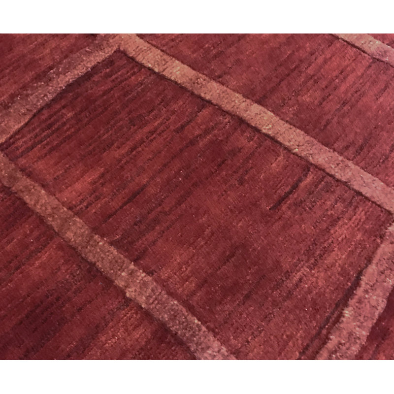 Hand-Knotted High-Quality Brown and Gray Area Rug
