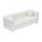 teddy fleece sofa with two throw pillows-357082685