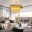 31.49" Calani Dimmable Round Chandelier