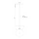Elixir Single Light Metal Dimmable LED Pendant