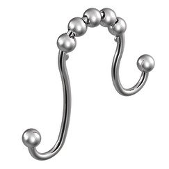 Moen Shower Curtain Hooks, Chrome