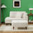 72" Modern Teddy Fabric Right-Arm Recliner Chair With Ottoman And Throw Pillows For Living Room, Bedroom, And Reading Room-442230283