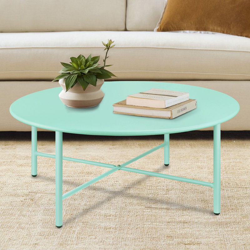 Table basse Callianna, Vert, H 13,4 po x L 27,5 po x l 27,5 po