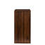 Armoire à vin brune noyer 32 - style buffet contemporain modulaire avec option élégante