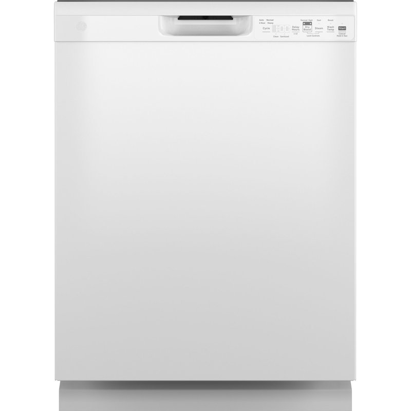 24" 52 dBA Built-In Digital Control Dishwasher, White