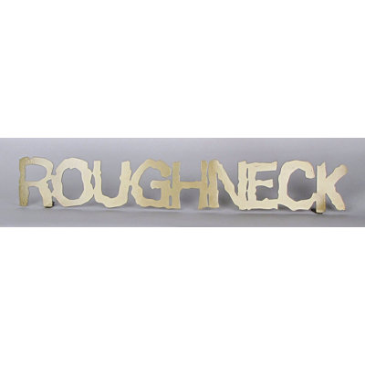 « roughneck », art textuel sur tablette