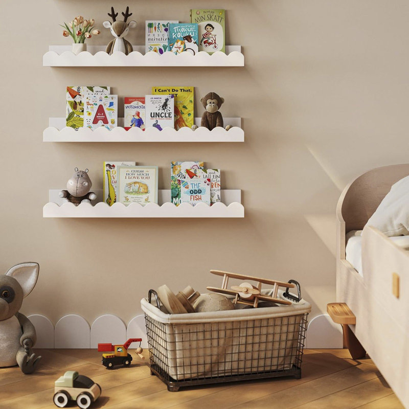 3 Piece Iron Floating Shelf