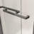 48"Wx 76"H Semi-Frameless Double Sliding Shower Door-111645350