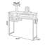 Console rectangulaire en bois massif noyer-131378964