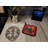 Briard Christmas Pair of Pot Holders