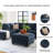 Kleban 2-Piece Sectional With Chaise-111301111-111301108