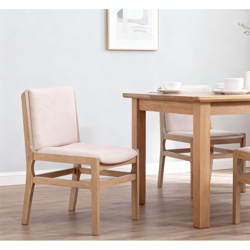 Chaises de salle à manger élégantes, Clair naturel