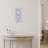 Frosted Glass and Mirror Wall Clock