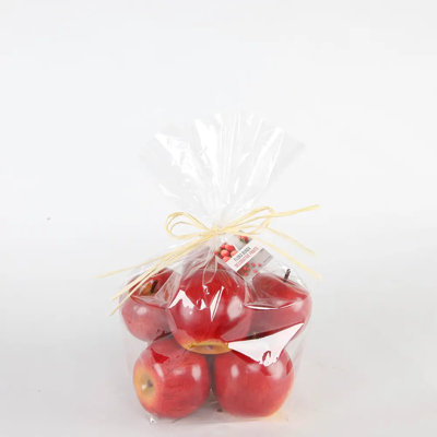 Artificial 8 Pcs Apple In Bag