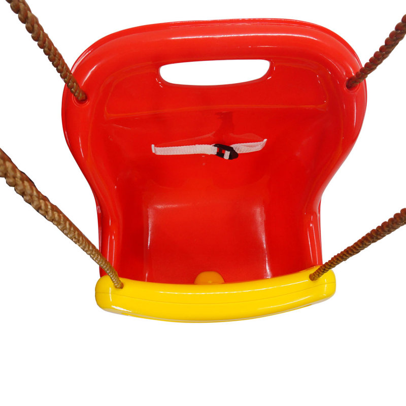 Blue Elephant Plastic Bucket Swing Swing Seat with Mounting Hangers