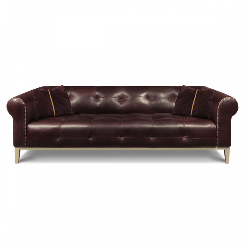 Sloanestreet Sofa, Desert (Longhorn), Stainless Steel