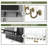 Decorative Key And Mail Holder For Wall - Farmhouse 15 Inches Floating Shelf With 7 Sturdy Key Hooks For Home Entryway Wall Decor - Rustic Key Racks-102446576