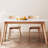 Rectangular fashion dining table and chairs-102437701
