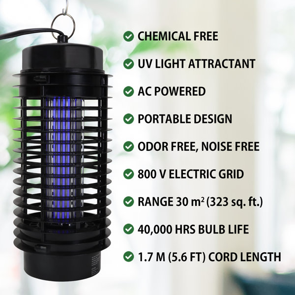Bite Shield Electronic Flying Insect Killer, AC Powered