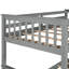 Versatile Grey Twintwin Bunk Bed With & Drawers - Bedroom Decor Choice And Storage Space Maximizing Design