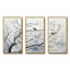 Gris gris, printemps, arbres, oiseaux, art mural-309960168-309960169