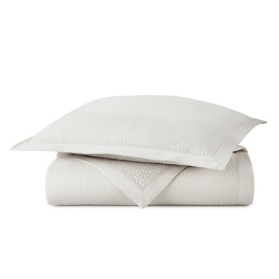 Hamilton Pearl Standard Cotton 100% Cotton Reversible Coverlet/Bedspread