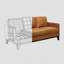 Metropole Loveseat