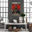 Samouraï «I Am The Storm», impression sur toile-1238544793