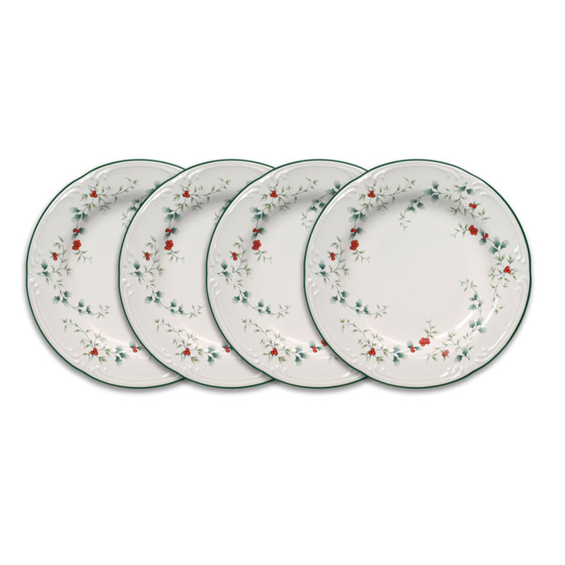 Assiettes à salade 8 po Pfaltzgraff Winterberry