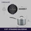 Circulon A1 Series with Scratchdefense Technology Nonstick Induction Straining Sauce Pan with Lid-99565296