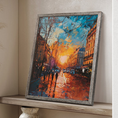 LANDSCAPES Series CCCXCII Framed Print - Solid Wood