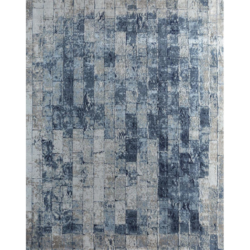 Tapis contemporain noué à la main Dover