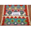 Tapis de couloir oriental coloré 3 x 9 Kilim