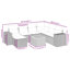 Ensemble de canapé de jardin Vidaxl-114237415