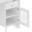Bureau d'ordinateur avec bureau rotatif à 90 degrés, bureau de 43 po x 70 po avec tiroir de rangement et armoires, bureau de jeu avec tablettes