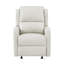 Fauteuil inclinable en similicuir rembourré 1pc-886181091-886181084