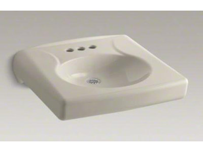 Brenham Ceramic 22" Wall Mount Bathroom Sink