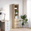 Highboard 37.5X35x180 Cm Engineered Wood-1424353794